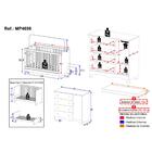 Berço Americano 3 Em 1 Com Colchão Incluso E Cômoda 1 Porta 4