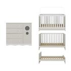 Berço Americano 3 Em 1 Com Cômoda 1 Porta 4 Gavetas Sonho Mul