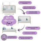 Berço Americano 3 Em 1 Com Cômoda 1 Porta 4 Gavetas Sonho Mul