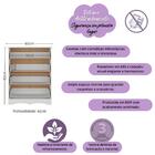 Berço Americano 3 Em 1 Com Cômoda 4 Gavetas Realeza Multimóve