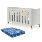 Berço Americano 3 Em 1 Old New E Colchão D18 - Planet Baby