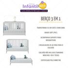 Berço Americano 3 Em 1 P/colchão 130x70cm Multimóveis 0527pa