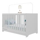 Berço Americano 3 Em 1 P/colchão 130x70cm Multimóveis 0527pa