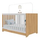 Berço Americano 3 Em 1 P/colchão 130x70cm Multimóveis 0527pa