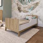 Berço Americano 3 Em 1 Selo Inmetro Cômoda 4 Gavetas Favo De