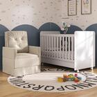 Berço Americano 3x1 Com Poltrona De Amamentação Pimpolho Mult