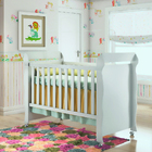 Berço Americano Com Colchão Carolina Baby Mimo Mini Cama 2 Em