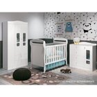 Berço Americano Danny Reller Móveis Branco Fosco