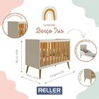 Berço Americano Isis Com Colchão Baby Physical - Reller Móveis