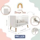 Berço Americano Isis Com Colchão Supreme - Reller Móveis