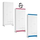 Berço Americano Lara Com Colchão Gazin E Guarda Roupa Ternura