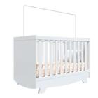 Berço Americano Mini Cama 3 Em 1 100% Mdf Suporte P/mosquitei