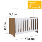 Berço Americano Mini Cama 3x1 E Colchao La014 Comm
