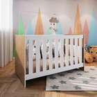 Berço Americano Multifuncional Com Colchão Aconchego (130x70c