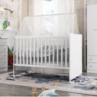 Berço Americano New Baby Batrol Móveis Batrol Móveis Branco