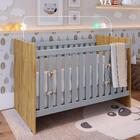 Berço Americano Para Bebê Quarto Infantil 100% Mdf Grade Segu