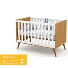 Berço Americano Retrô Gold Com Colchão Baby Physical - Matic