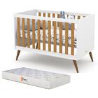 Berço Americano Retrô Gold Com Colchão D18 - Matic Móveis