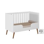 Berço Americano Retro Noah Mini Cama Com Pés Retro Branco Ace