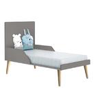 Berço Americano Theo Pés Madeira Natural Com Colchão D18 - Re