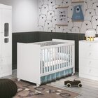 Berço Americano Tico Reller Móveis Branco Fosco