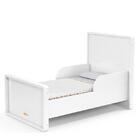 Berço Americano Tutto New Branco Acetinado E Colchão Phisical