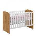 Berço Amore Cor Nature Branco Peternella Móveis