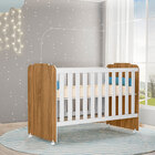 Berço Amore Cor Nature Branco Peternella Móveis