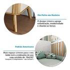 Berço Arredondado Evolutivo Americano 4 Em 1 Luly 100% Mdf Es