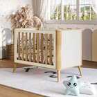 Berço Arredondado Minicama Americano 3 Em 1 Luly 100% Mdf Esp