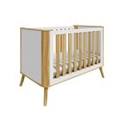 Berço Arredondado Minicama Americano 3 Em 1 Luly 100% Mdf Esp