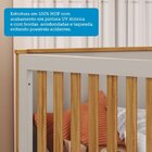 Berço Arredondado Minicama Americano 3 Em 1 Luly 100% Mdf Esp