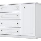 Berço Bala De Menta, Cômoda Mississipi E Guarda Roupa America