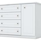 Berço Bala De Menta, Cômoda Mississipi E Guarda Roupa Pula Pu