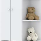 Berço Bala De Menta E Cômoda Amarelinha E Guarda Roupa Labiri