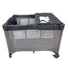 Berço Cercado Portátil Para Bebê Infinity Premium Baby - Cinza