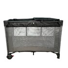 Berço Cercado Portátil Para Bebê Infinity Premium Baby - Cinza