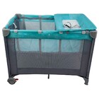 Berço Cercado Portátil Para Bebê Infinity Premium Baby - Verde