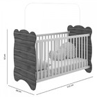 Berço Com Armação Mosquiteiro Branco 7000 - Percasa