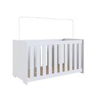 Berço Com Colchão 133x64cm Certificado Inmetro Aconchego La01