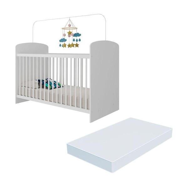 Berço Com Colchão Incluso Olaf Plus Multimóveis Mp4303