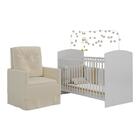 Berço Com Poltrona De Amamentação Ana Lívia Multimóveis Mp4063