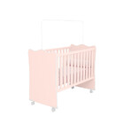 Berço Com Rodízios Doce Sonho Qmovi