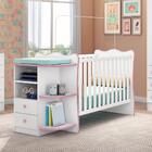 Berço Cômoda Com Cantoneira Doce Sonho Qmovi