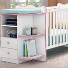 Berço Cômoda Com Cantoneira Doce Sonho Qmovi