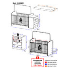 Berço Cômoda Com Colchão Incluso Colinho De Mãe Multimóveis F