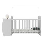 Berço Cômoda Com Colchão Incluso Colinho De Mãe Multimóveis M