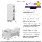 Berço Cômoda Com Colchão Incluso E Guarda-roupa 2 Portas 1 Ga