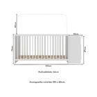 Berço Cômoda Com Colchão Incluso Meu Bebê Multimóveis Mp4309