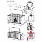 Berço Cômoda Com Colchão, Poltrona De Amamentação E Puff Meu
